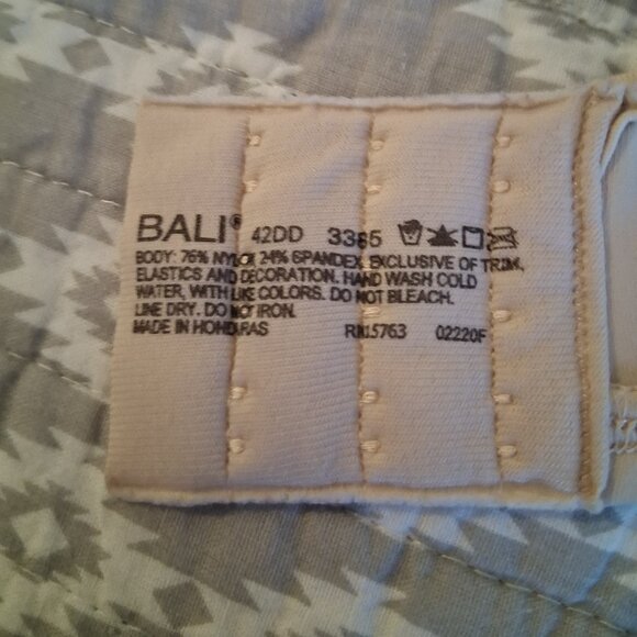 Bali Passion for Comfort Seamless Minimizer Bra 3385 Beige Nude 42DD - Picture 5 of 5